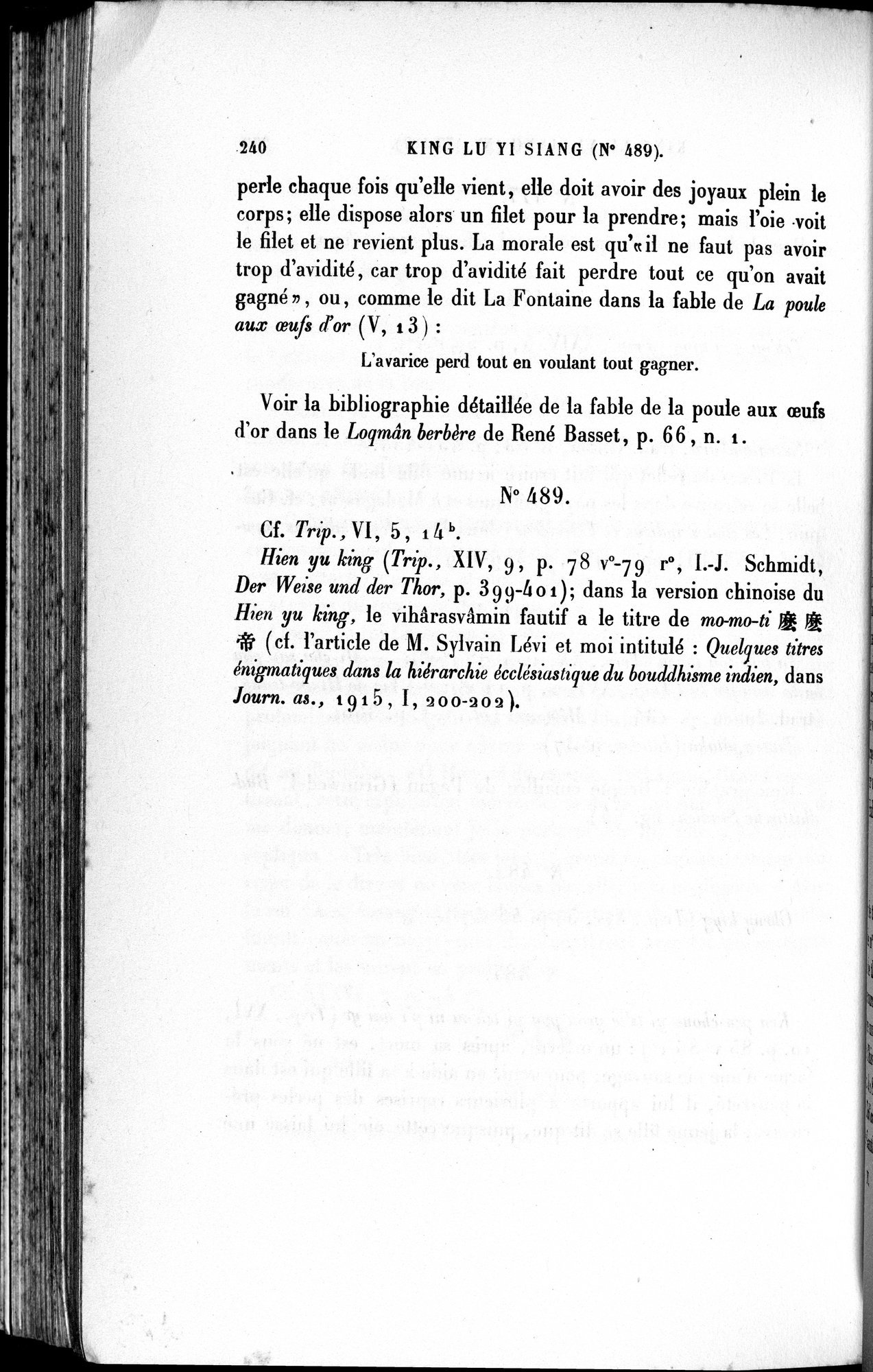 Cinq Cents Contes et Apologues : vol.4 / 260 ページ（白黒高解像度画像）