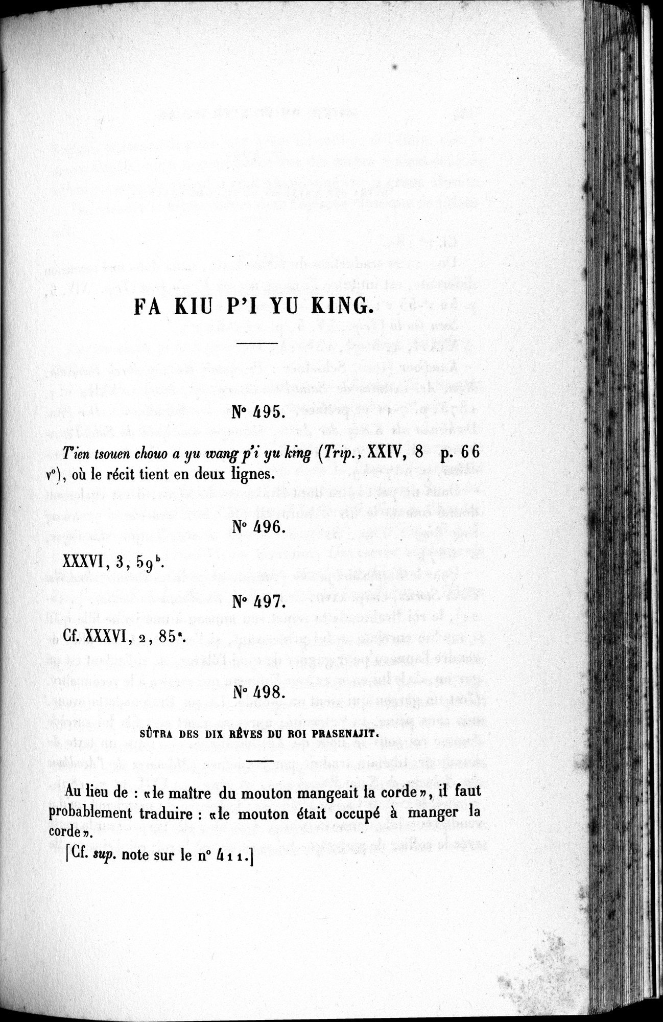 Cinq Cents Contes et Apologues : vol.4 / 265 ページ（白黒高解像度画像）