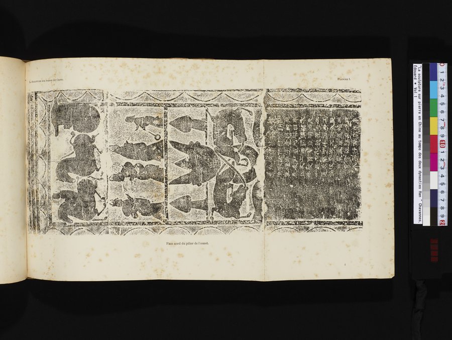 La Sculpture sur Pierre en Chine au Temps des Deux Dynasties Han : vol.1 / 146 ページ（カラー画像）
