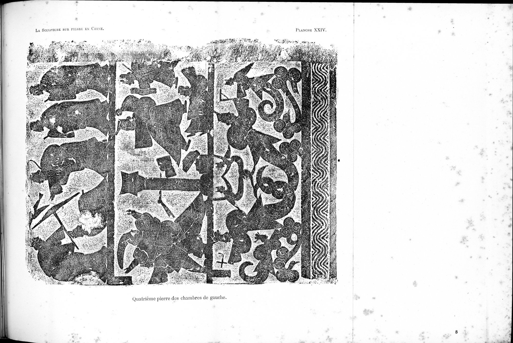La Sculpture sur Pierre en Chine au Temps des Deux Dynasties Han : vol.1 / Page 208 (Grayscale High Resolution Image)