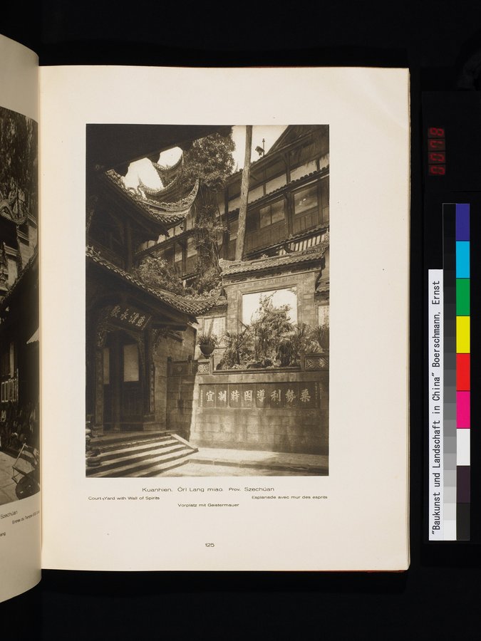 Baukunst und Landschaft in China : vol.1 / 155 ページ（カラー画像）