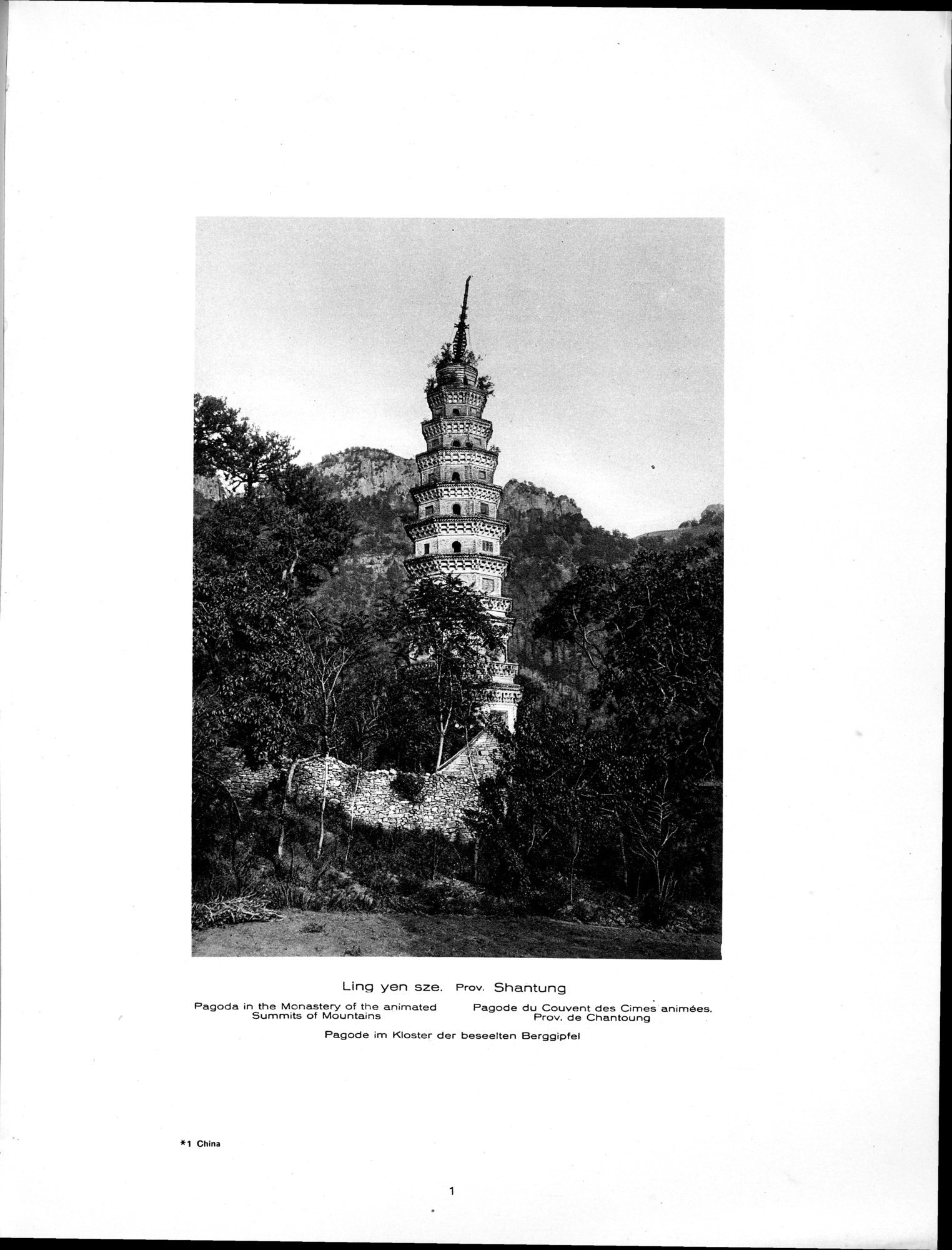 Baukunst und Landschaft in China : vol.1 / 31 ページ（白黒高解像度画像）