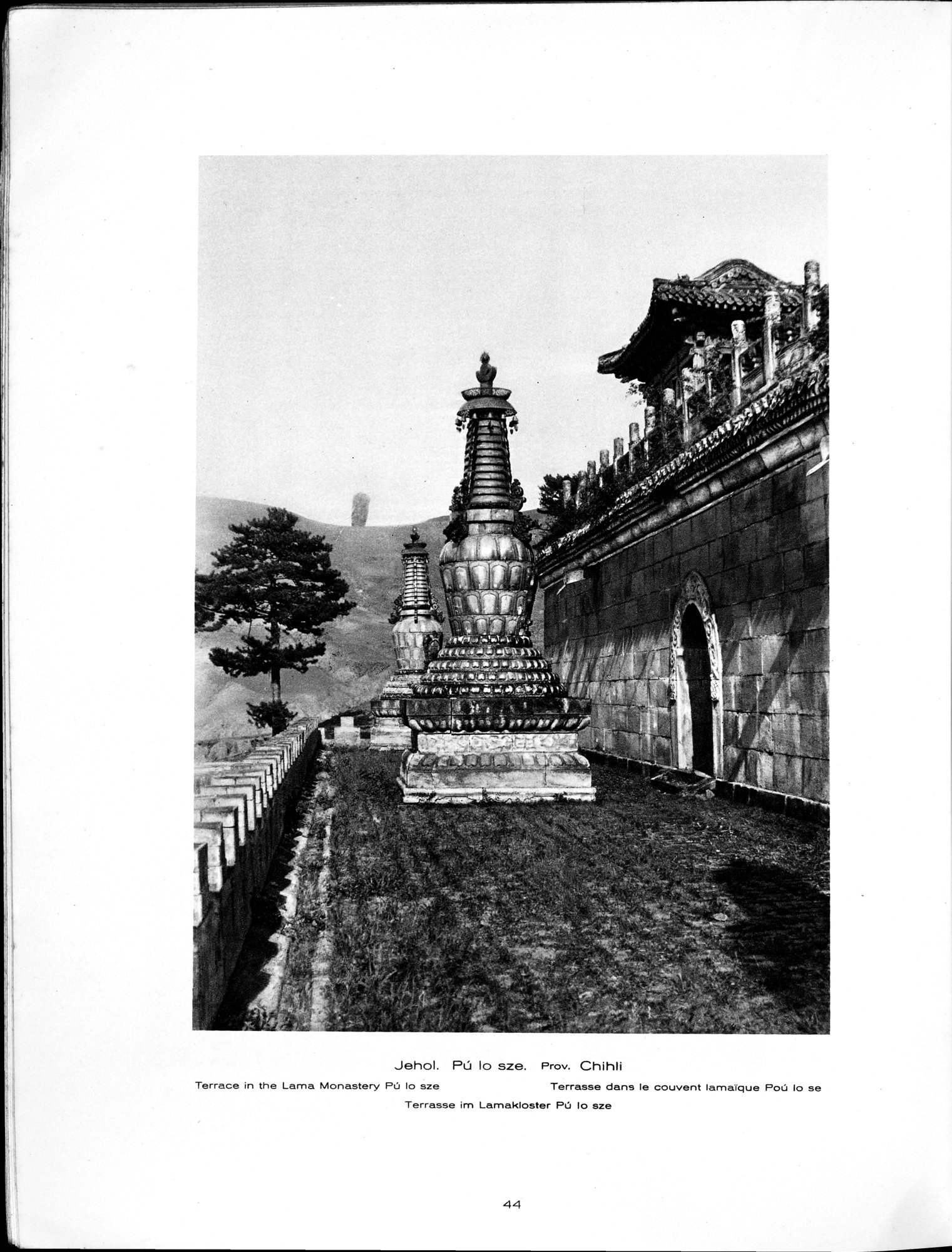 Baukunst und Landschaft in China : vol.1 / 74 ページ（白黒高解像度画像）
