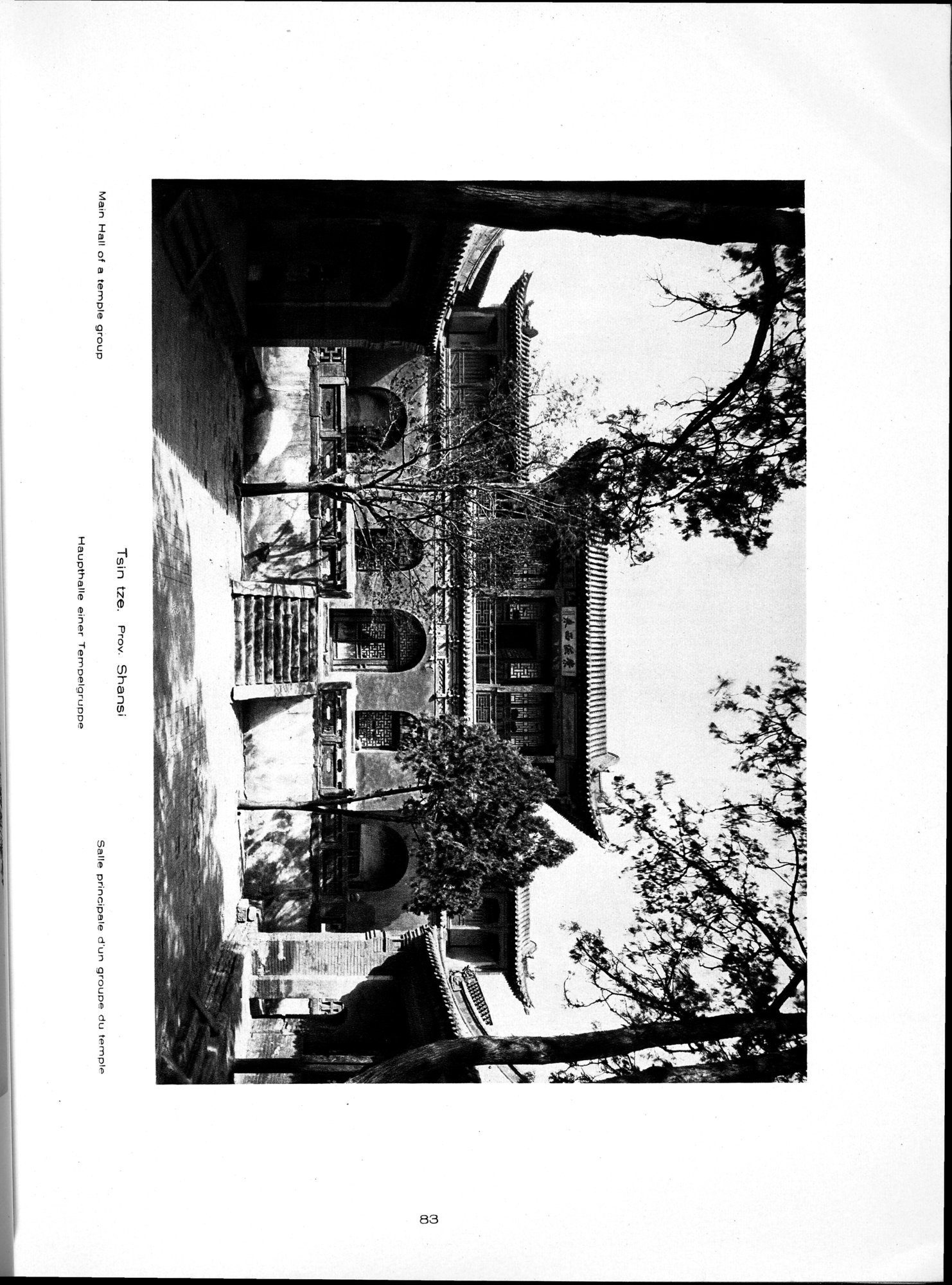 Baukunst und Landschaft in China : vol.1 / 113 ページ（白黒高解像度画像）