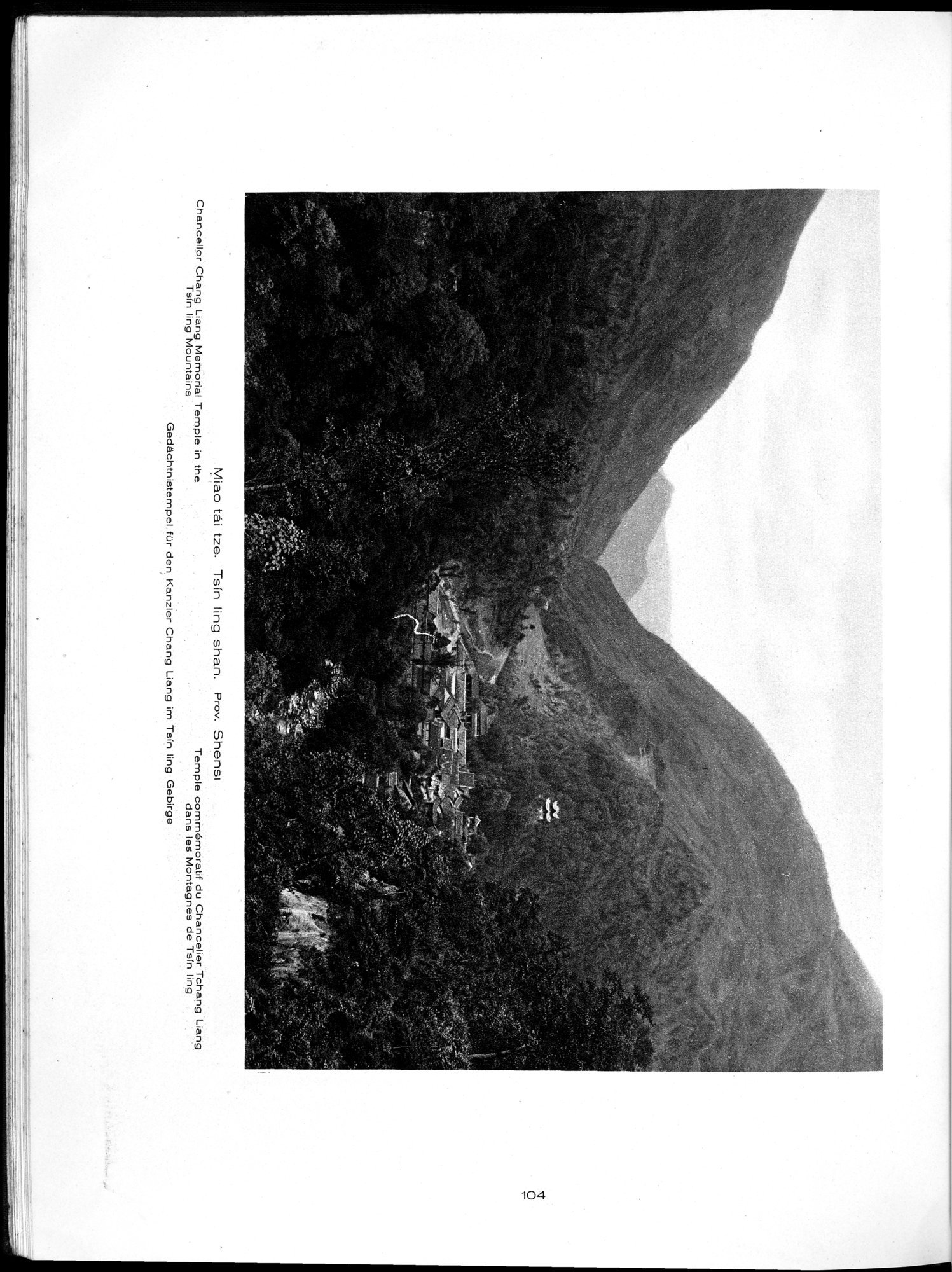 Baukunst und Landschaft in China : vol.1 / 134 ページ（白黒高解像度画像）