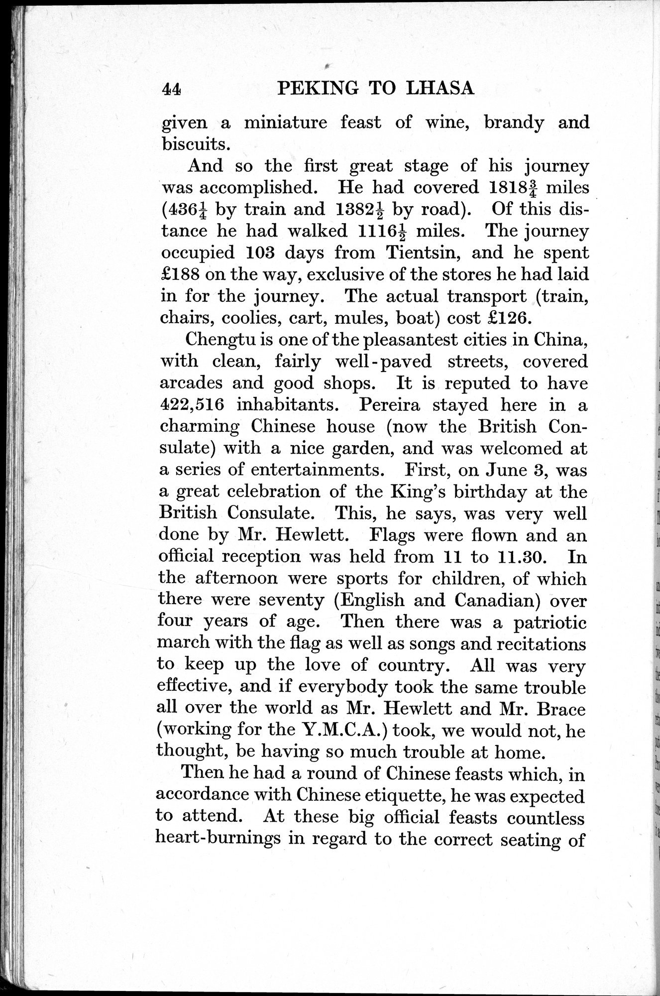 Peking to Lhasa : vol.1 / 74 ページ（白黒高解像度画像）