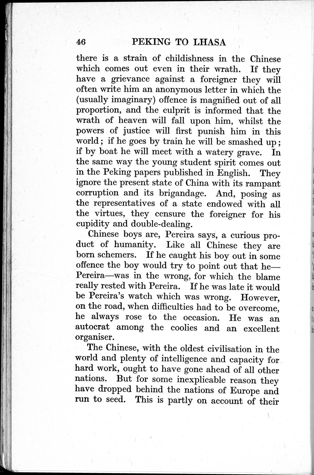 Peking to Lhasa : vol.1 / Page 76 (Grayscale High Resolution Image)