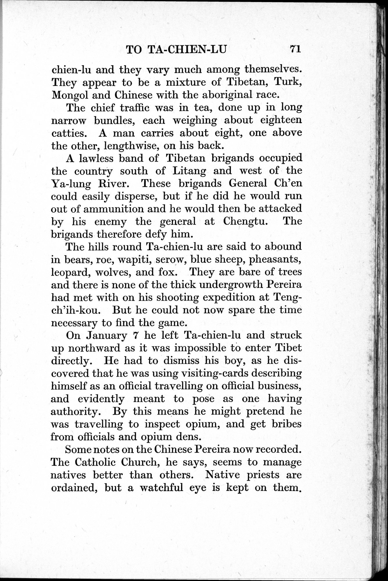 Peking to Lhasa : vol.1 / 101 ページ（白黒高解像度画像）
