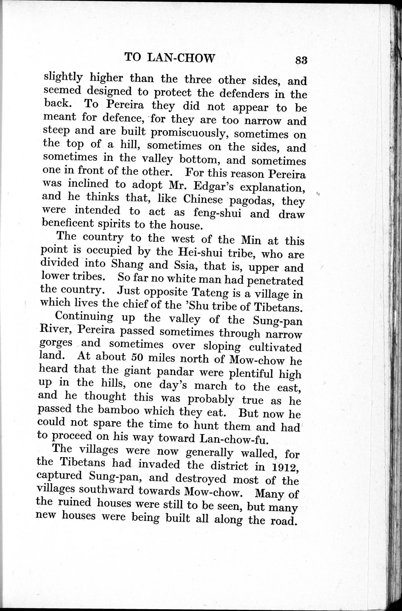 Peking to Lhasa : vol.1 / 117 ページ（白黒高解像度画像）