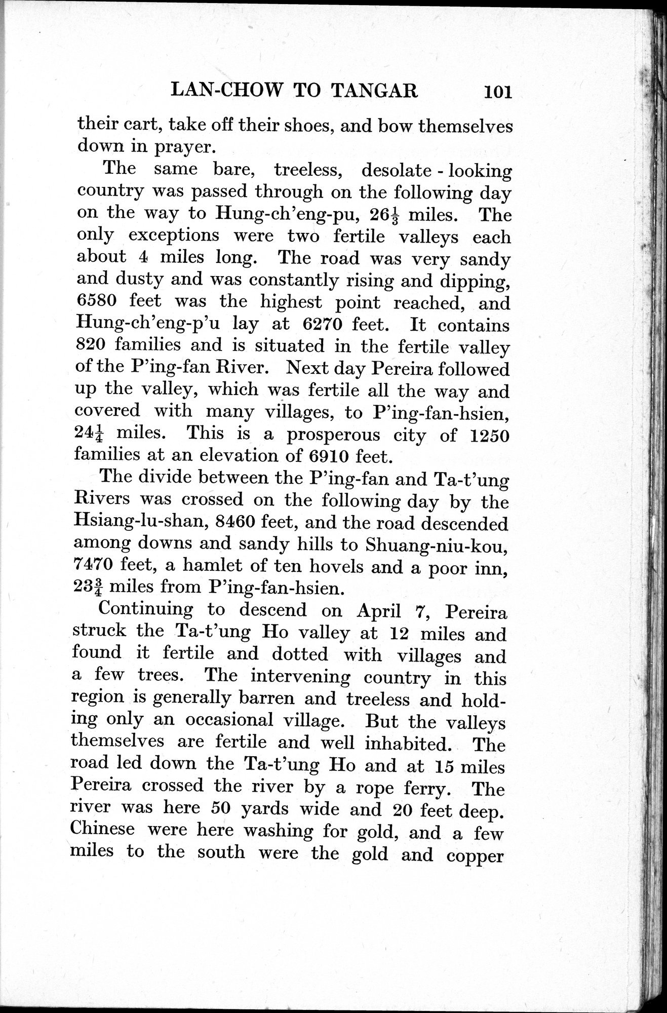 Peking to Lhasa : vol.1 / 135 ページ（白黒高解像度画像）