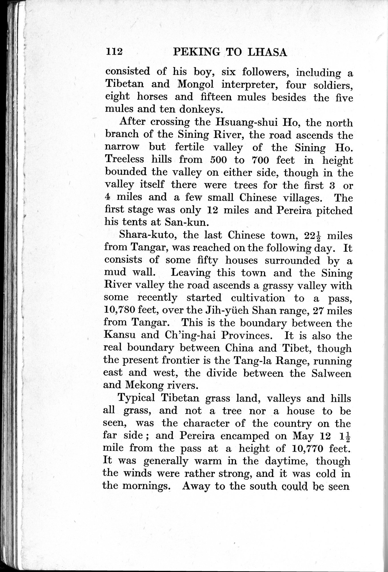 Peking to Lhasa : vol.1 / 148 ページ（白黒高解像度画像）