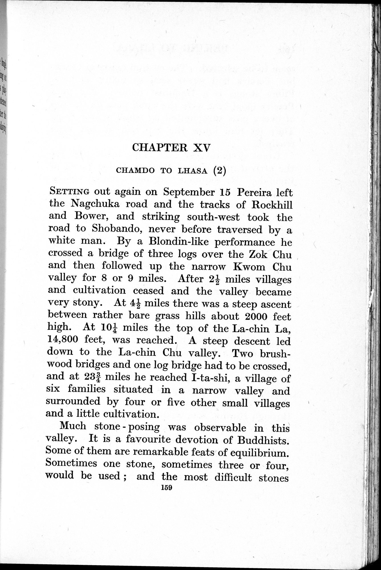 Peking to Lhasa : vol.1 / 209 ページ（白黒高解像度画像）