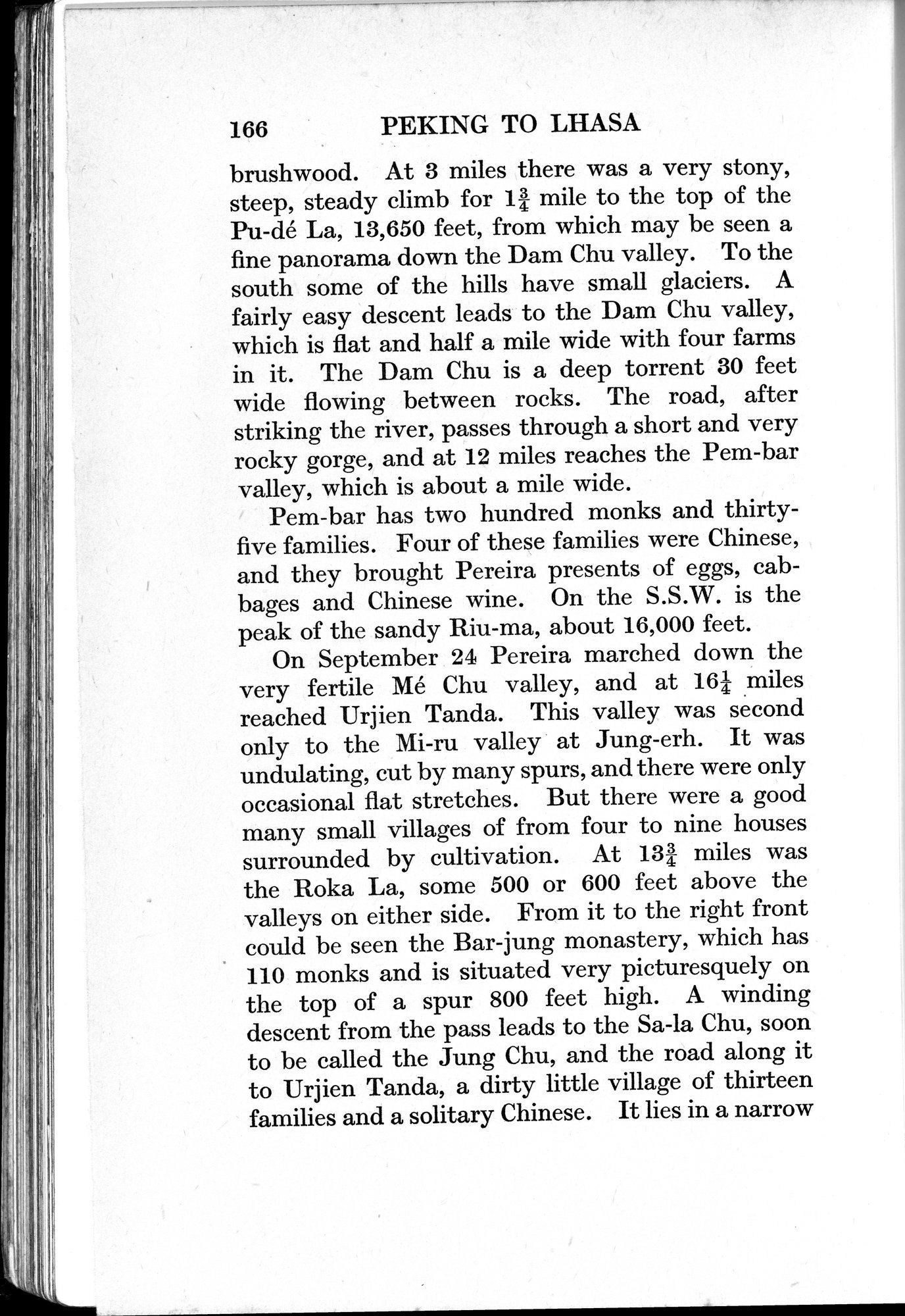 Peking to Lhasa : vol.1 / 218 ページ（白黒高解像度画像）