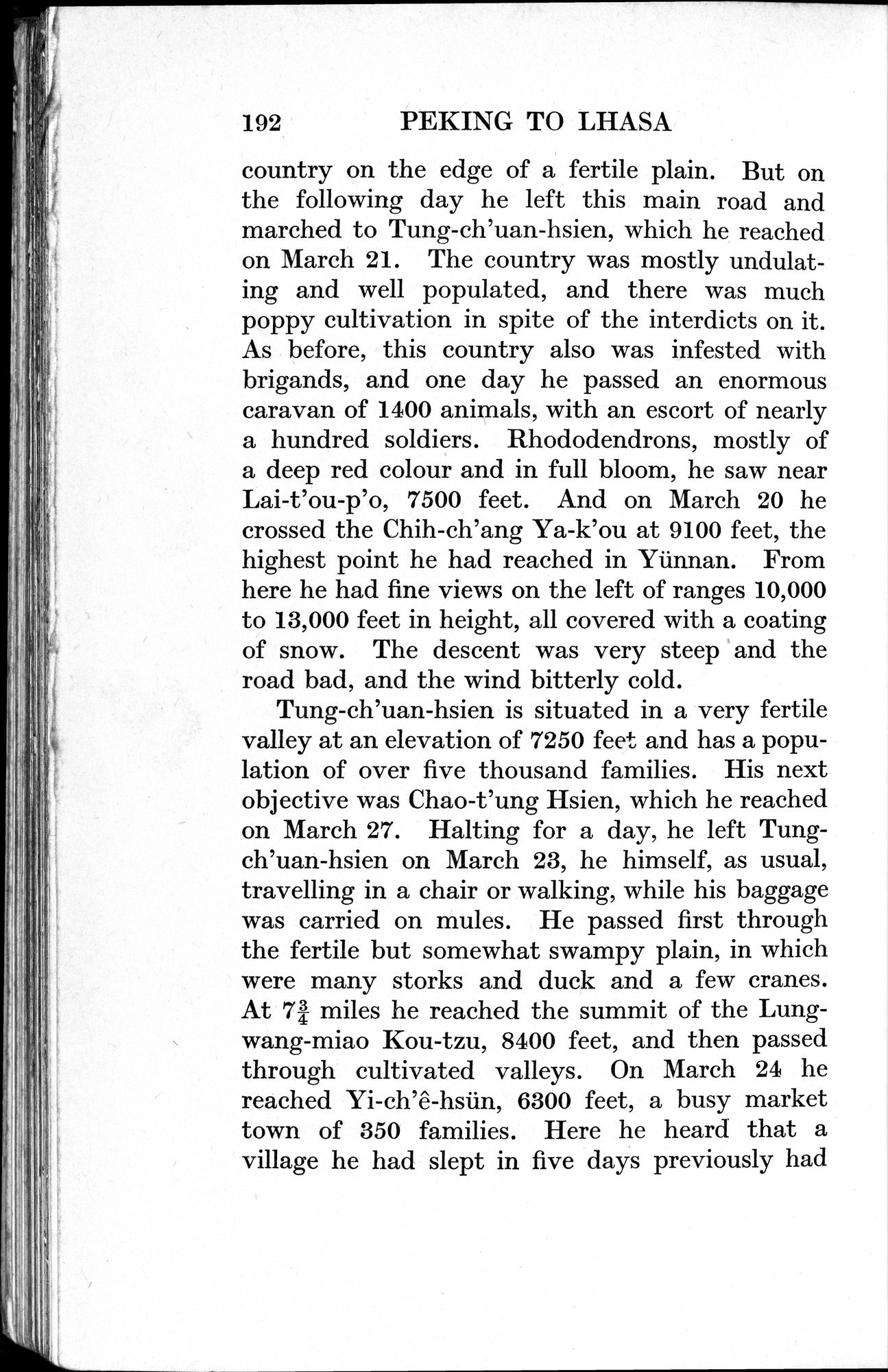 Peking to Lhasa : vol.1 / Page 264 (Grayscale High Resolution Image)