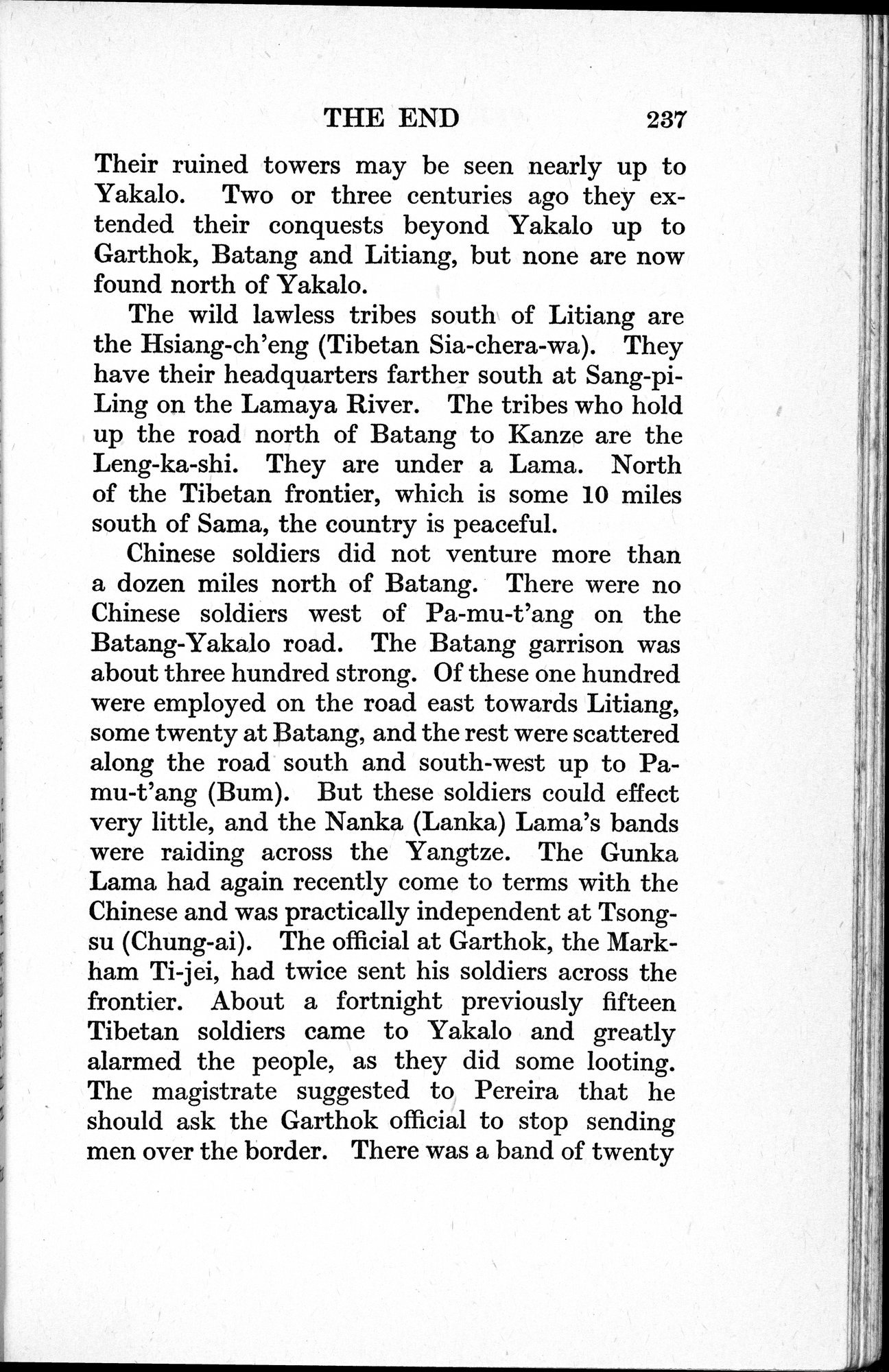 Peking to Lhasa : vol.1 / 321 ページ（白黒高解像度画像）