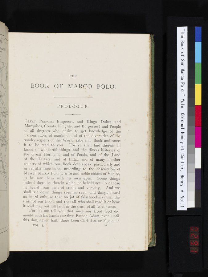 The Book of Ser Marco Polo : vol.1 / 291 ページ（カラー画像）