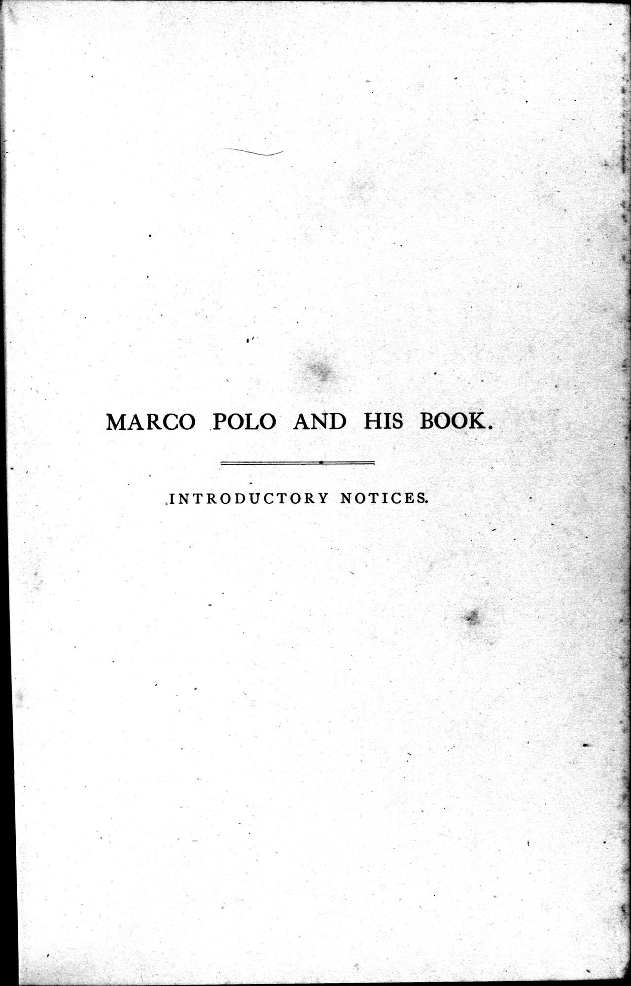 The Book of Ser Marco Polo : vol.1 / 111 ページ（白黒高解像度画像）