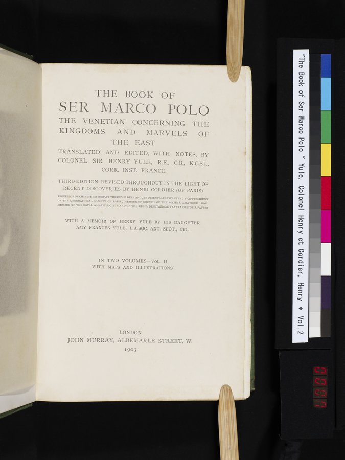 The Book of Ser Marco Polo : vol.2 / 7 ページ（カラー画像）