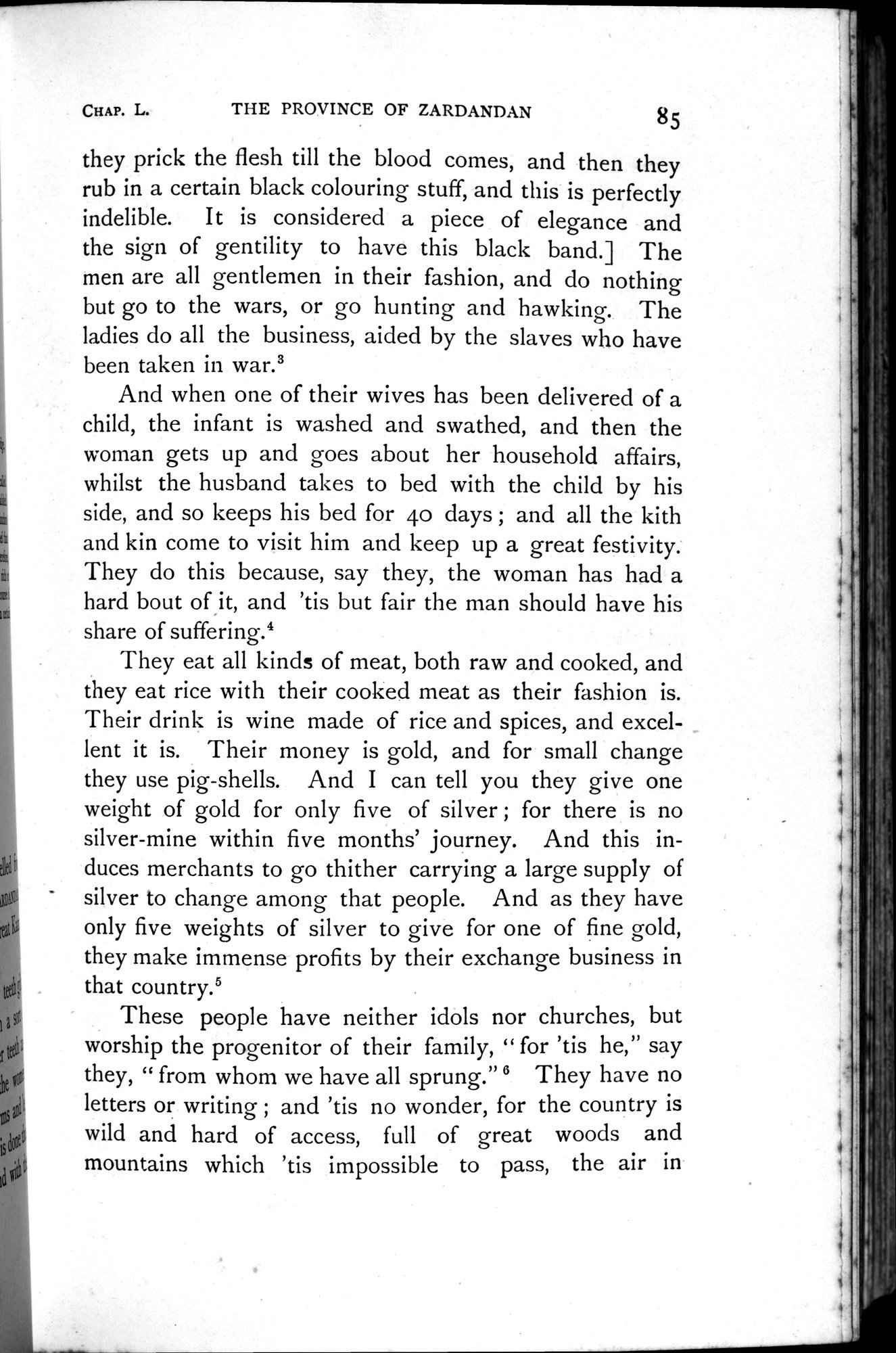 The Book of Ser Marco Polo : vol.2 / Page 123 (Grayscale High Resolution Image)