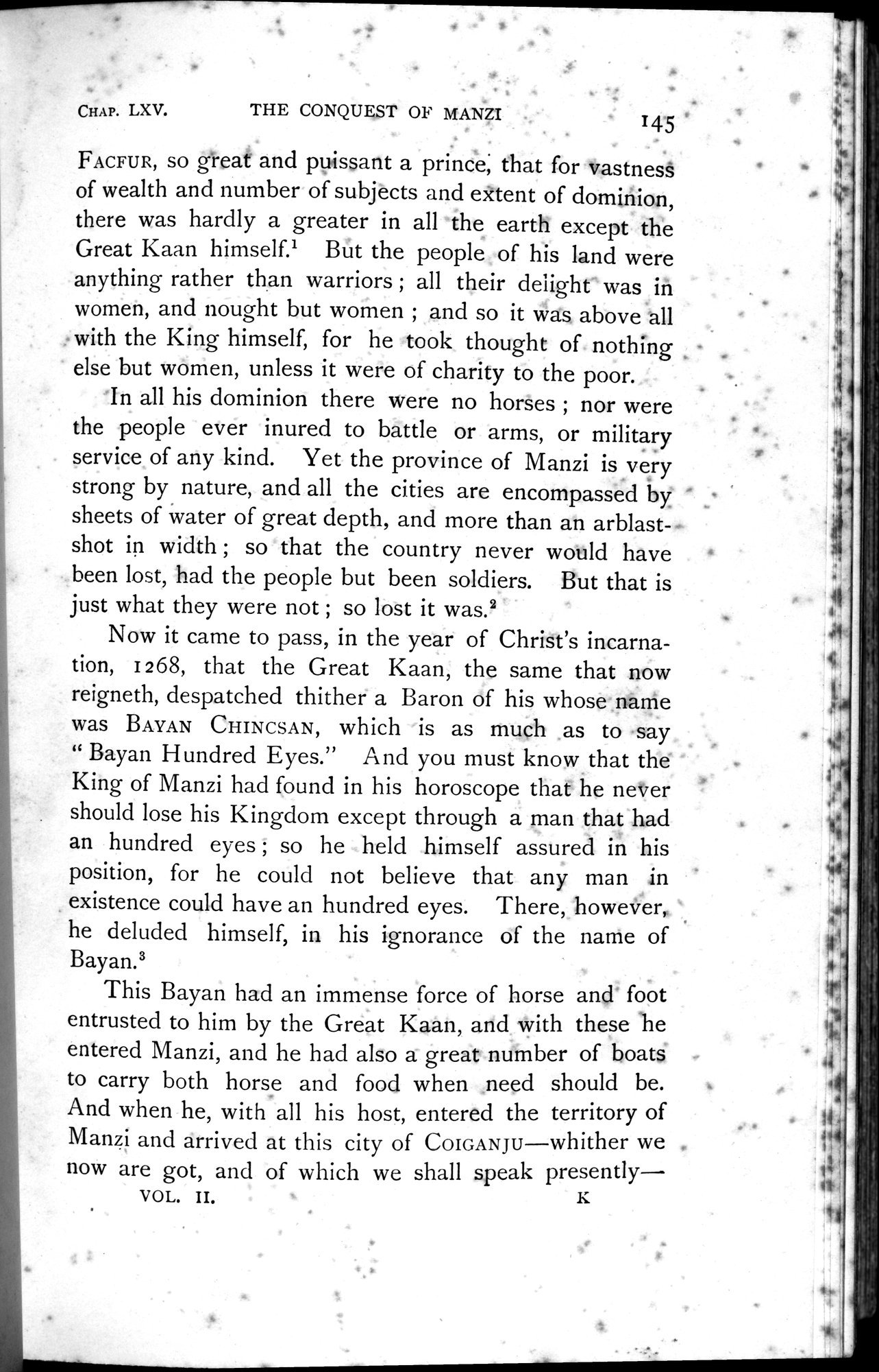 The Book of Ser Marco Polo : vol.2 / Page 189 (Grayscale High Resolution Image)