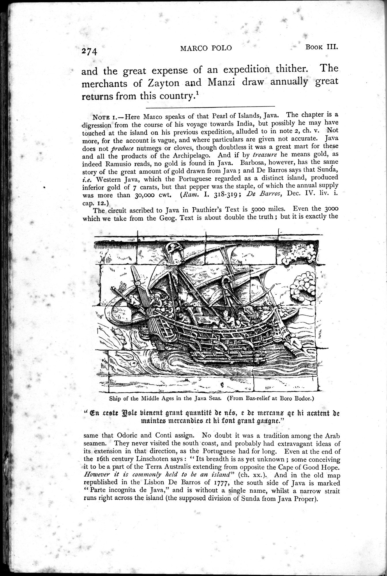 The Book of Ser Marco Polo : vol.2 / Page 328 (Grayscale High Resolution Image)