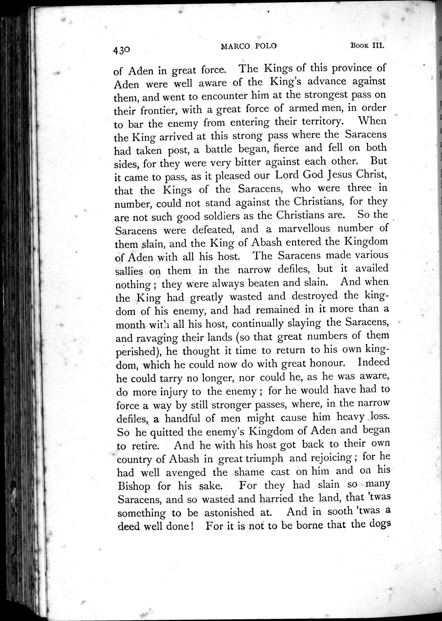 The Book of Ser Marco Polo : vol.2 / Page 488 (Grayscale High Resolution Image)