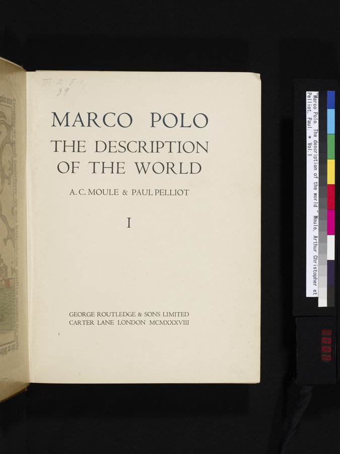 Marco Polo : vol.1 / 9 ページ（カラー画像）