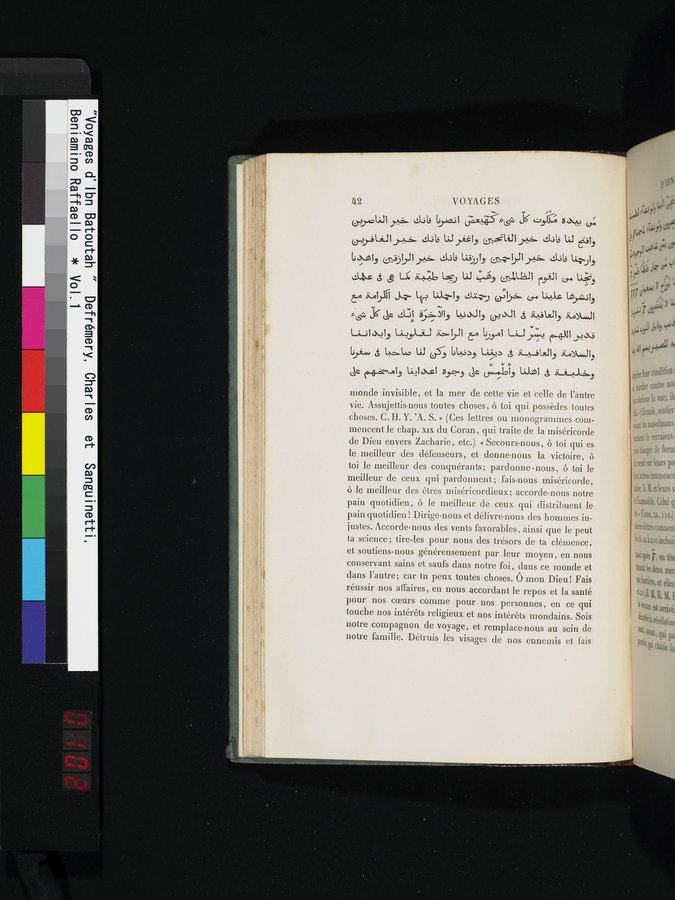 Voyages d'Ibn Batoutah : vol.1 / 102 ページ（カラー画像）
