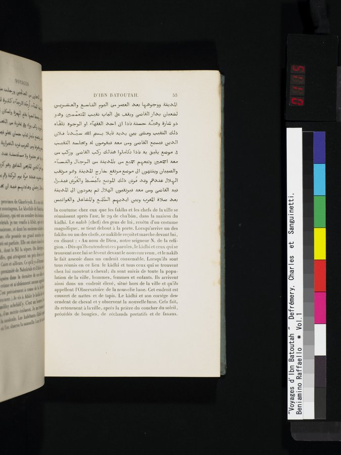 Voyages d'Ibn Batoutah : vol.1 / 115 ページ（カラー画像）