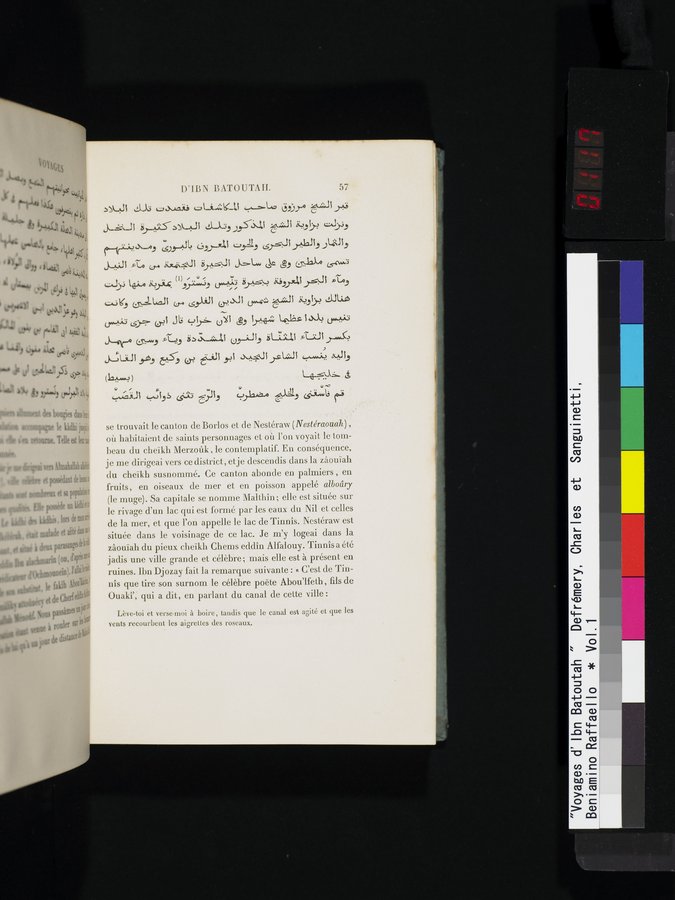 Voyages d'Ibn Batoutah : vol.1 / 117 ページ（カラー画像）