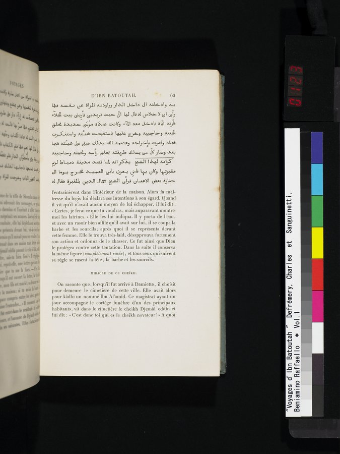 Voyages d'Ibn Batoutah : vol.1 / 123 ページ（カラー画像）