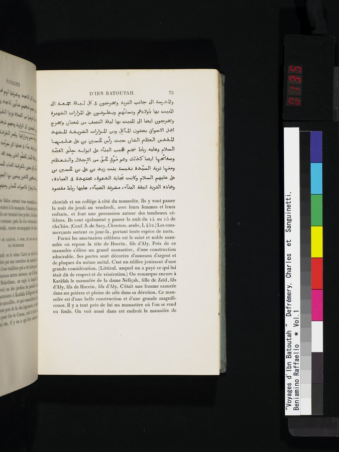 Voyages d'Ibn Batoutah : vol.1 / 135 ページ（カラー画像）