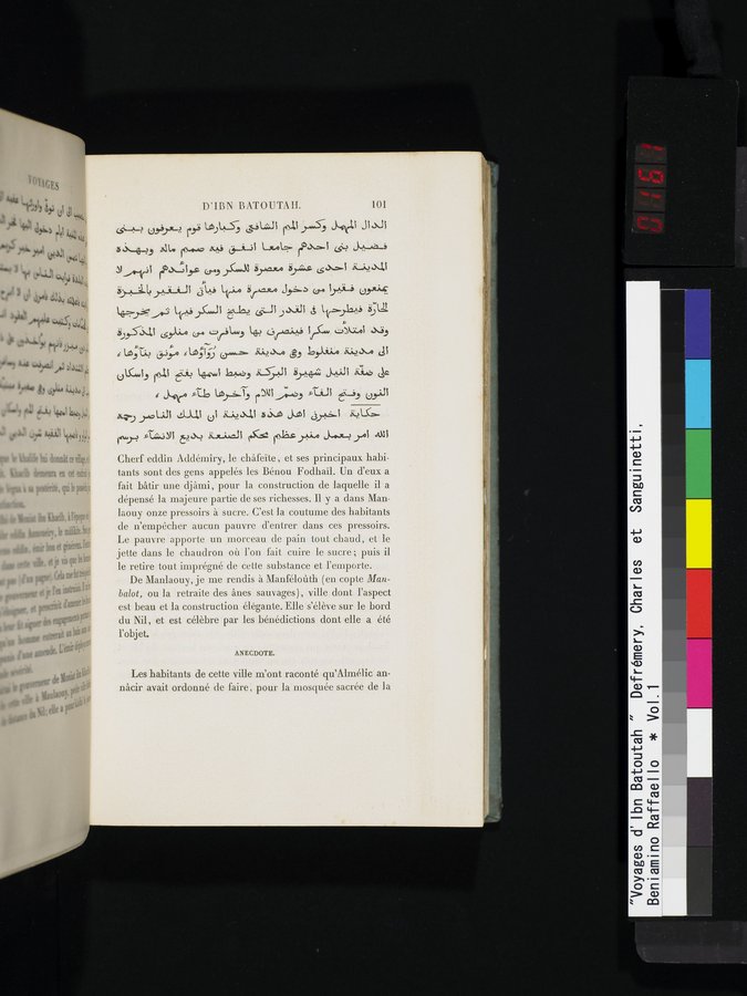 Voyages d'Ibn Batoutah : vol.1 / Page 161 (Color Image)