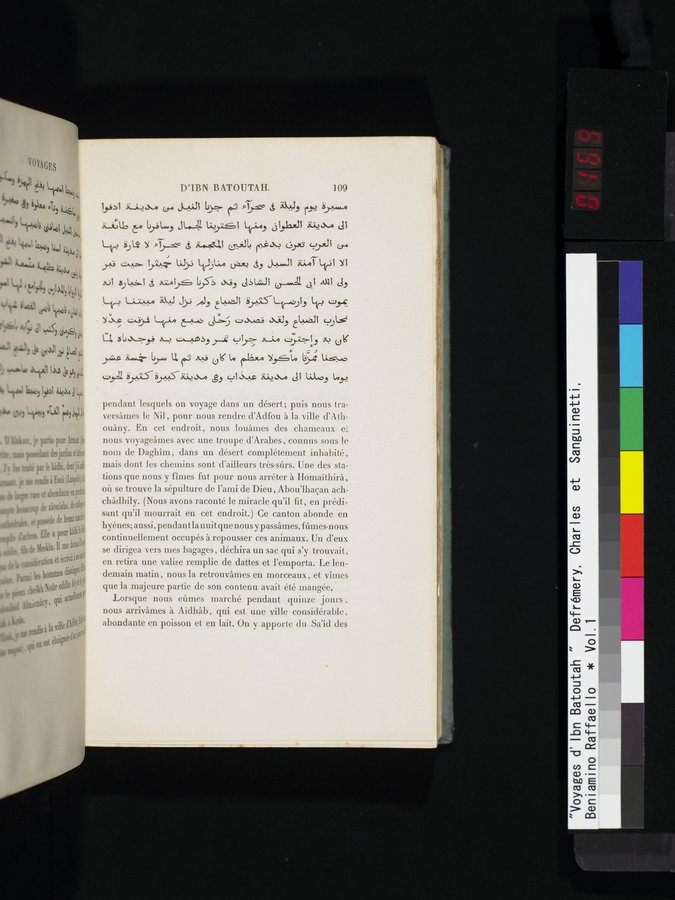 Voyages d'Ibn Batoutah : vol.1 / 169 ページ（カラー画像）