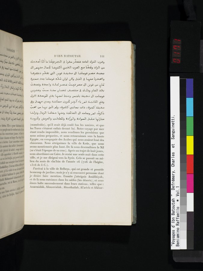 Voyages d'Ibn Batoutah : vol.1 / 171 ページ（カラー画像）