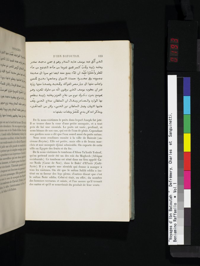Voyages d'Ibn Batoutah : vol.1 / 193 ページ（カラー画像）