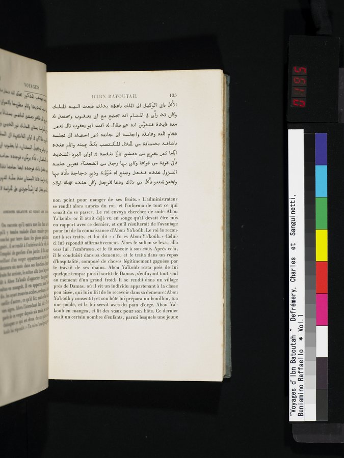 Voyages d'Ibn Batoutah : vol.1 / 195 ページ（カラー画像）