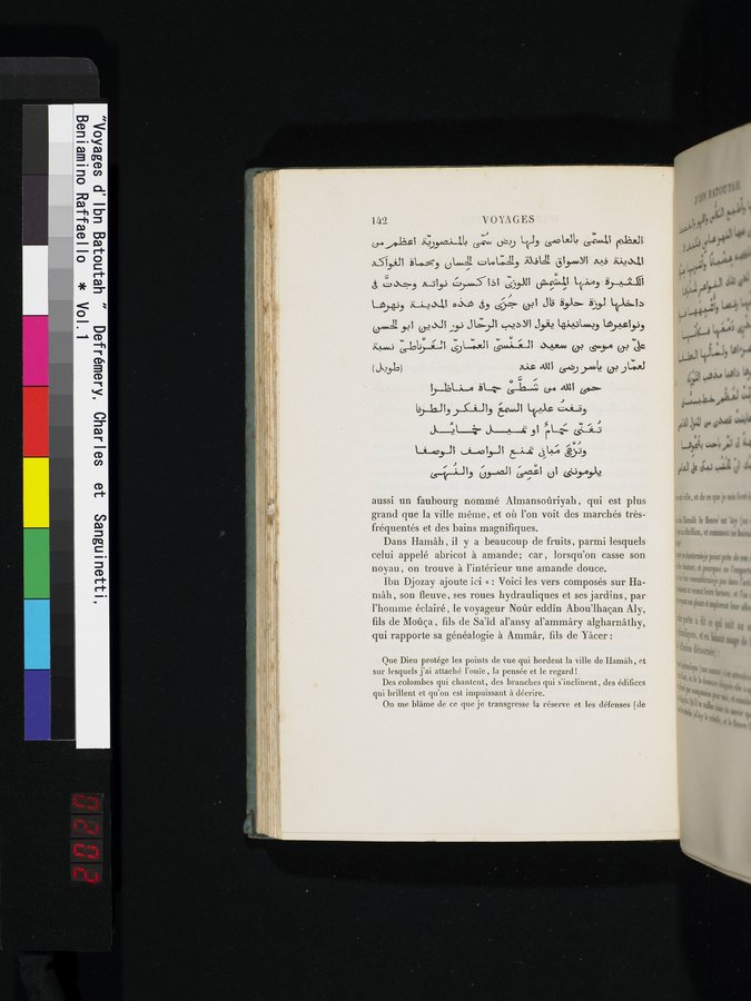 Voyages d'Ibn Batoutah : vol.1 / 202 ページ（カラー画像）