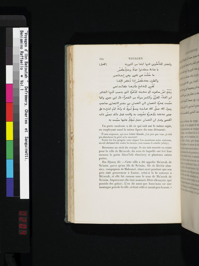 Voyages d'Ibn Batoutah : vol.1 / 204 ページ（カラー画像）
