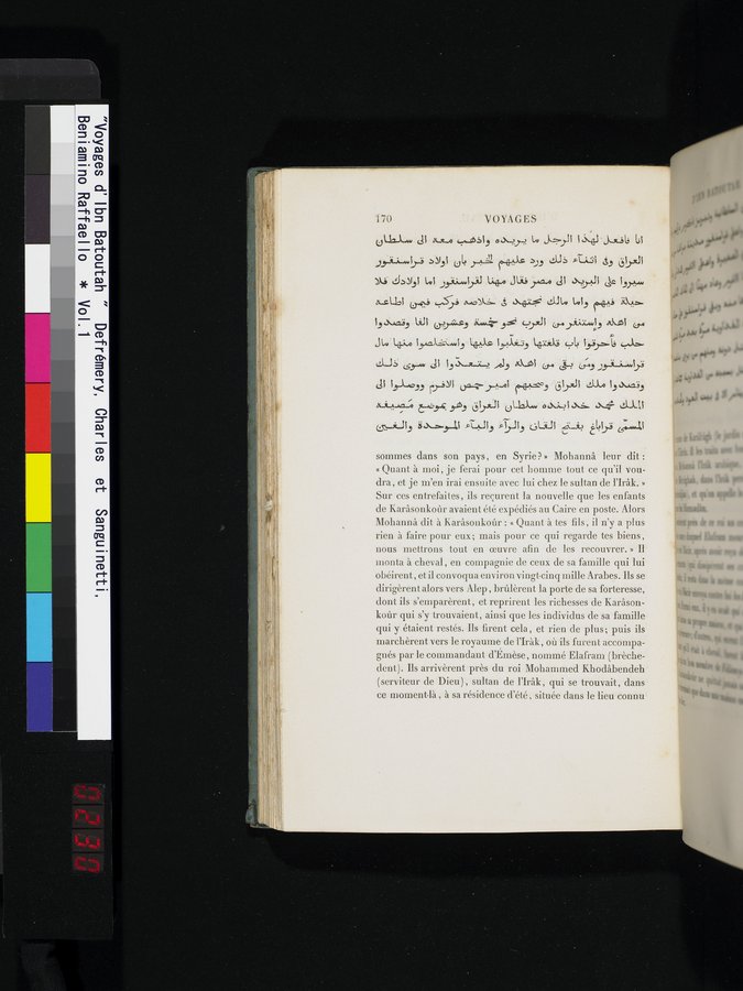 Voyages d'Ibn Batoutah : vol.1 / 230 ページ（カラー画像）