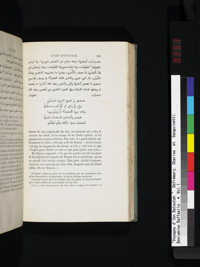 Voyages d'Ibn Batoutah : vol.1 / 251 ページ（カラー画像）