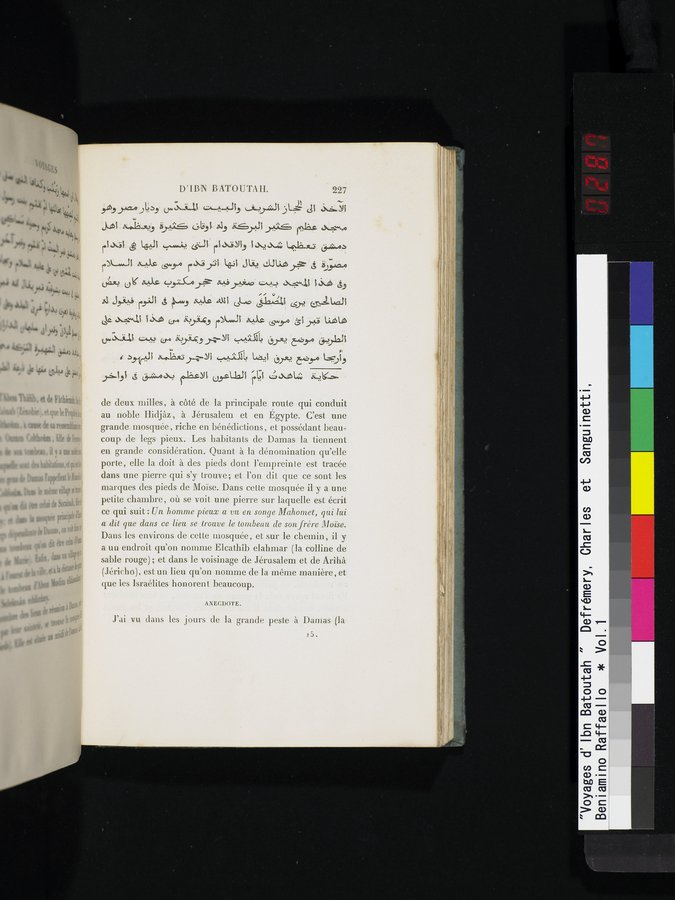 Voyages d'Ibn Batoutah : vol.1 / 287 ページ（カラー画像）