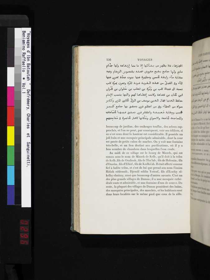 Voyages d'Ibn Batoutah : vol.1 / 296 ページ（カラー画像）