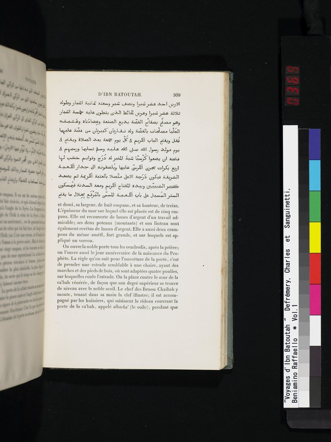 Voyages d'Ibn Batoutah : vol.1 / 369 ページ（カラー画像）