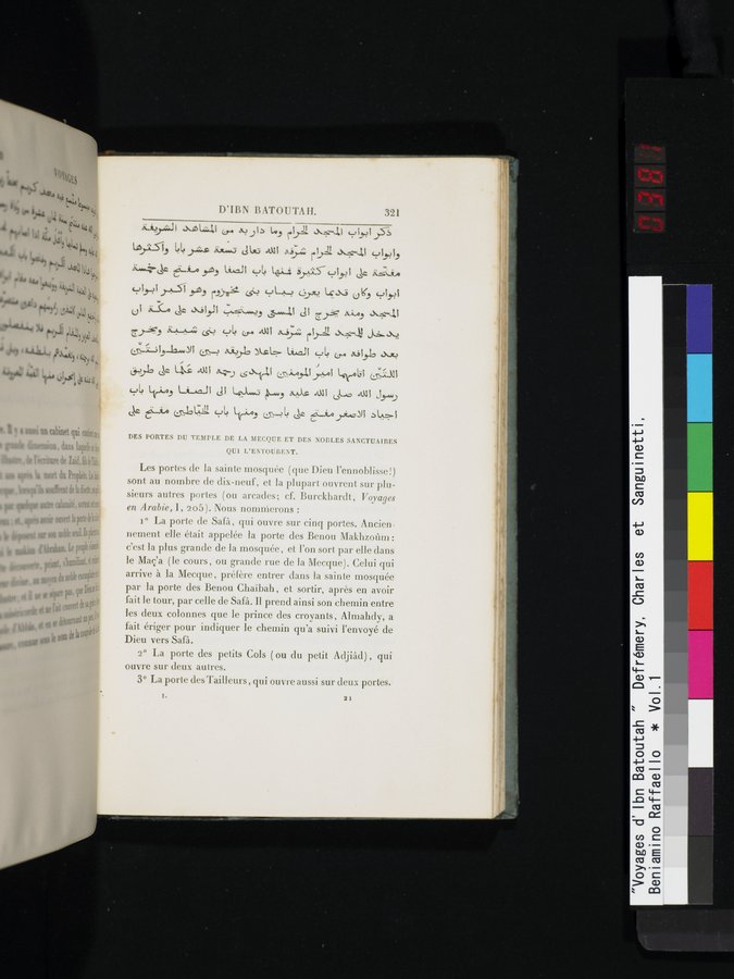 Voyages d'Ibn Batoutah : vol.1 / Page 381 (Color Image)
