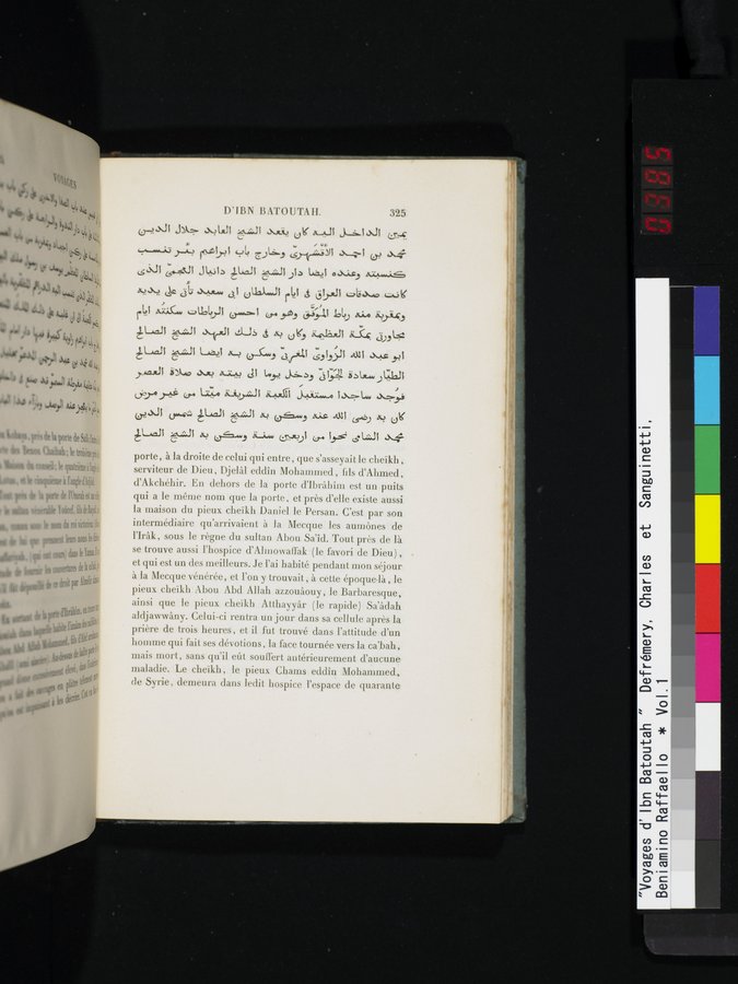 Voyages d'Ibn Batoutah : vol.1 / 385 ページ（カラー画像）