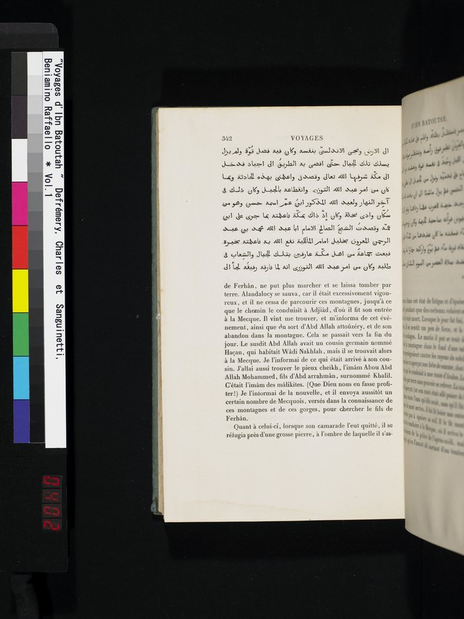 Voyages d'Ibn Batoutah : vol.1 / 402 ページ（カラー画像）