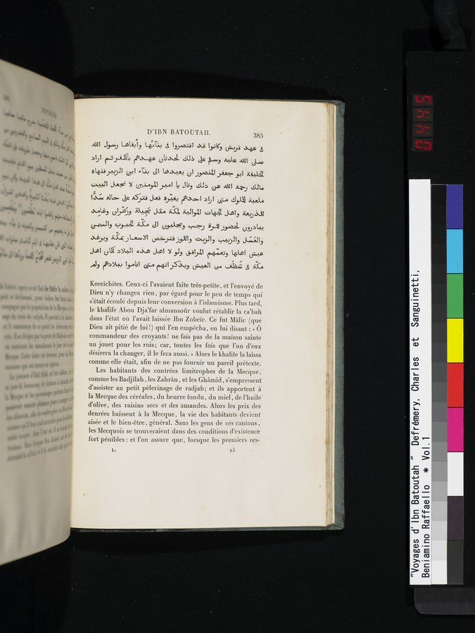 Voyages d'Ibn Batoutah : vol.1 / 445 ページ（カラー画像）