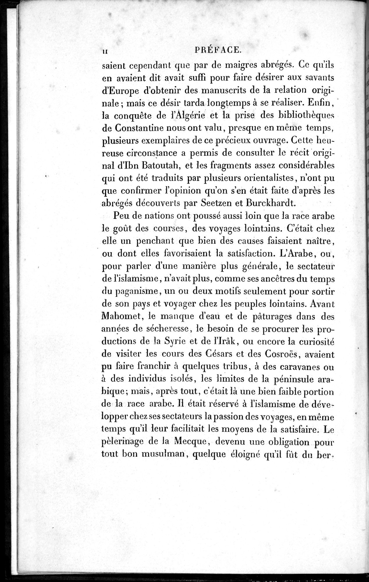 Voyages d'Ibn Batoutah : vol.1 / 14 ページ（白黒高解像度画像）