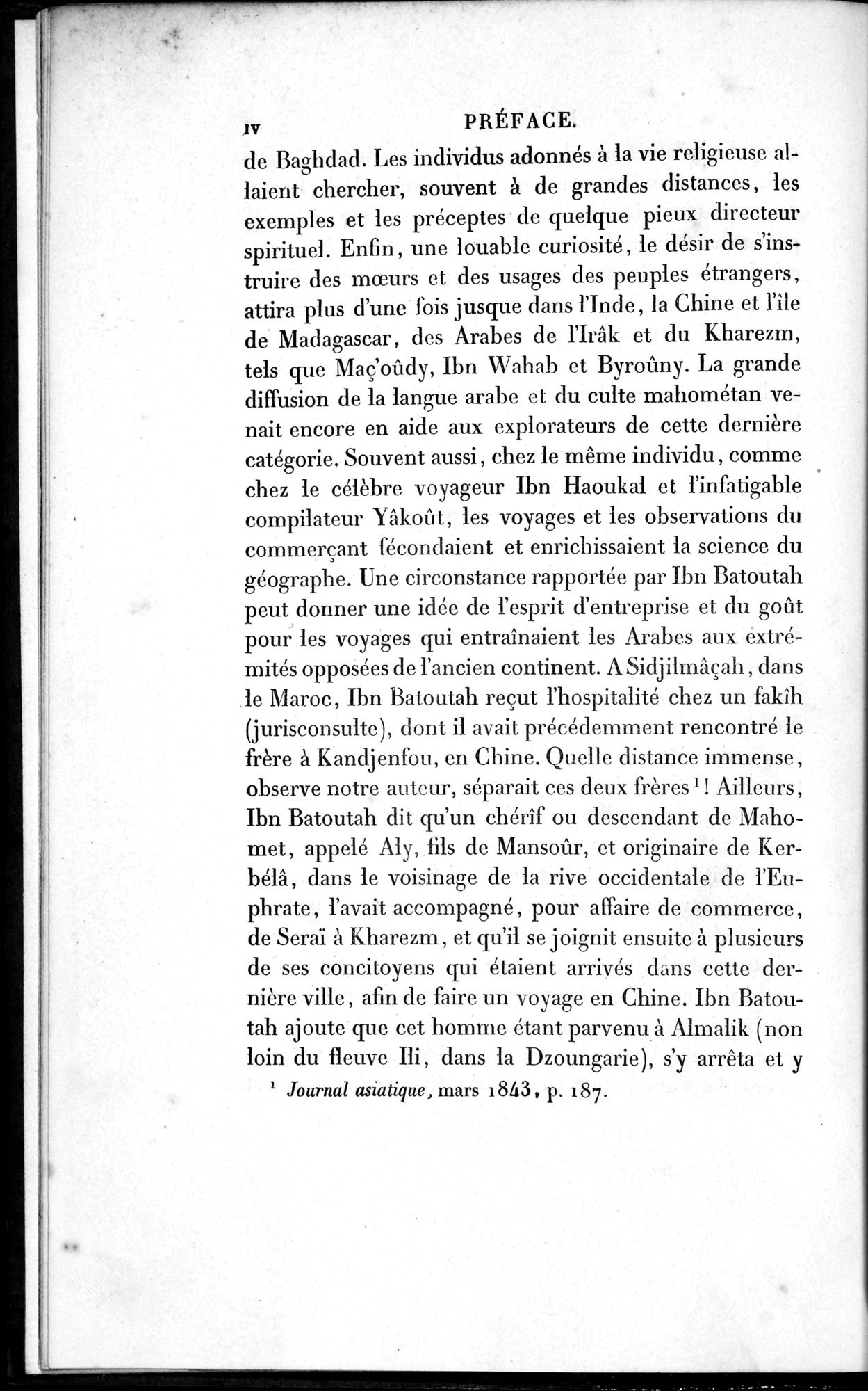 Voyages d'Ibn Batoutah : vol.1 / 16 ページ（白黒高解像度画像）